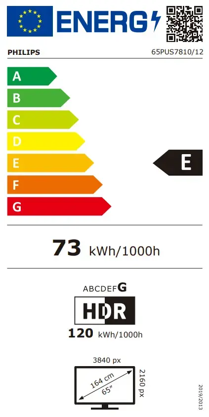 Philips 65PUS7810/12 65" QLED 4K телевизор Photo 4