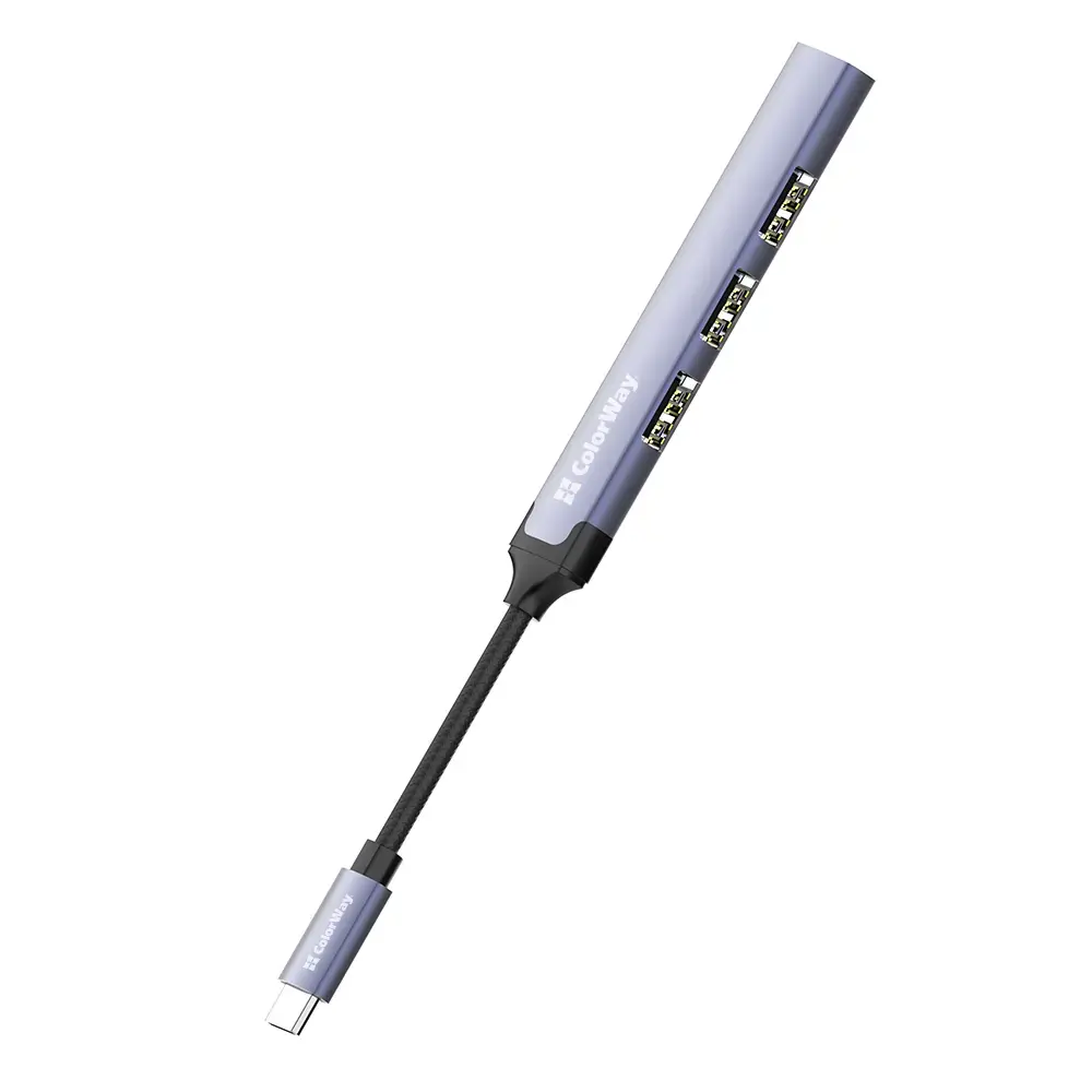 Док-станция ColorWay CW-HUB04 USB-C 4 в 1 Photo 3