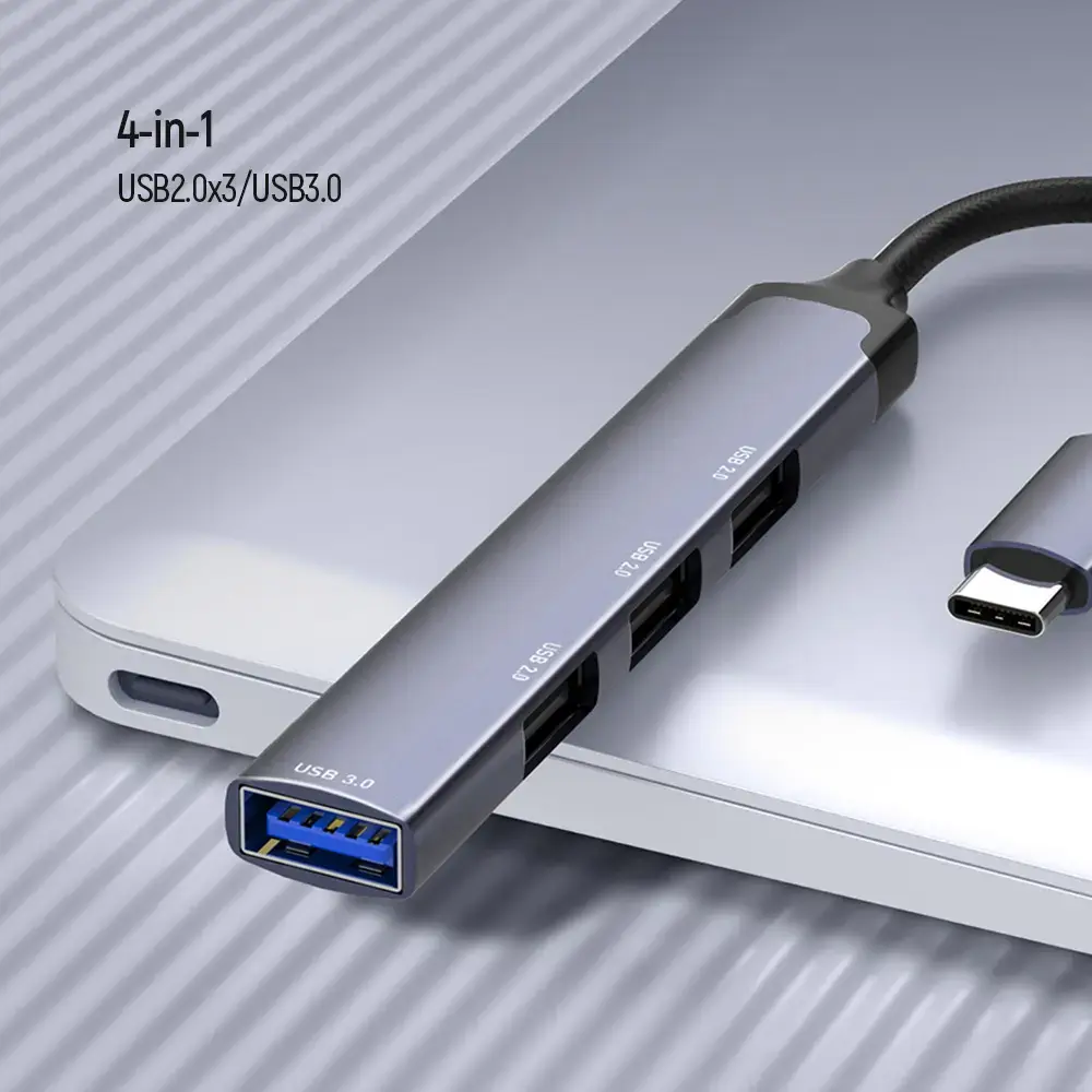 Док-станция ColorWay CW-HUB04 USB-C 4 в 1 Photo 7