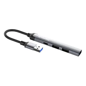 Docking station ColorWay CW-HUB05, 4-in-1 USB-C hub with HDMI and Ethernet