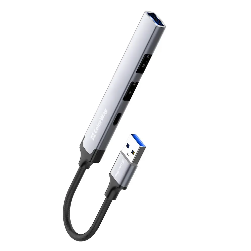 Док-станция ColorWay CW-HUB05 USB-C 4-в-1 Photo 2