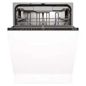 Built-in dishwasher Gorenje GV16D5 — 16 place settings, 44 dB, stainless steel, 7 temperature settings