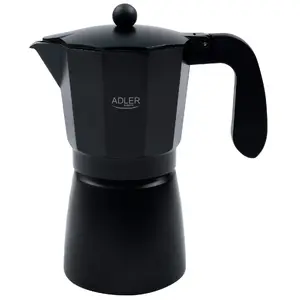 Coffee maker Adler AD 4429, drip/espresso style, 1.5 L capacity, black