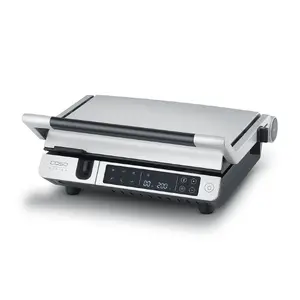 Electric contact grill Caso SteakMaster Pro 2000 W, stainless steel, black