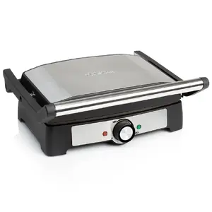 Tristar kontaktgrils | PD-8916 | Galda | 1500 W | Nerūsējošais tērauds/melns