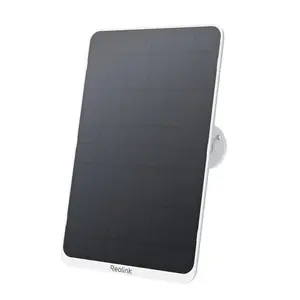 Solar panel Reolink SP3-W 12W 6V USB-C IP65 outdoor, 360° horizontal, 90° vertical, 4 m cable, technopolymer, white