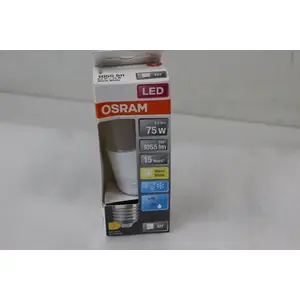 Izpārdošana. Osram Parathom Stick LED FR 75 bez apgaismojuma 9W/827 E27 spuldze | Parathom Stick LED FR | E27 | 9 W | Warm White | Warm White | Bojāts iepakojums