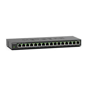 Neuzraudzīts slēdzis NETGEAR GS316 L2 Gigabit Ethernet 16 porti 32 Gbit/s