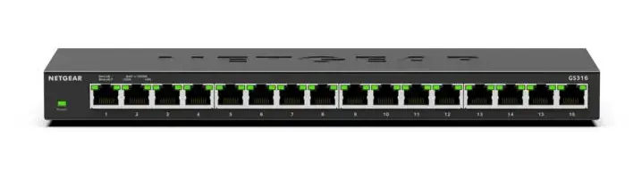 Неуправляемый коммутатор NETGEAR GS316 Photo 2