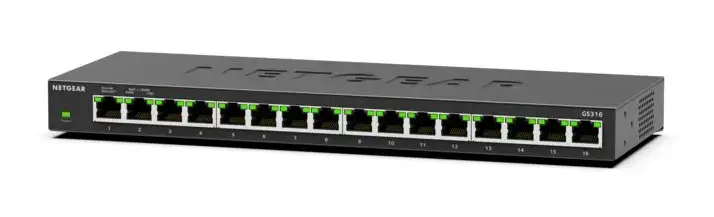 Неуправляемый коммутатор NETGEAR GS316 Photo 3
