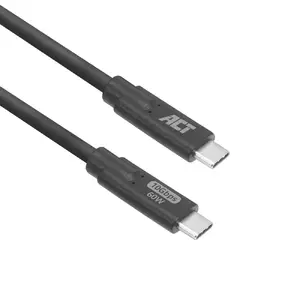 ACT USB 3.0 10Gbps 60W USB Type-C Cable 3m Black
