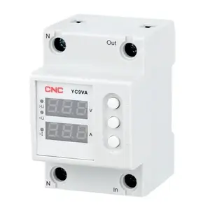 Overvoltage Undervoltage Protector CNC EL240326 63A — automatic voltage protection for electrical circuits