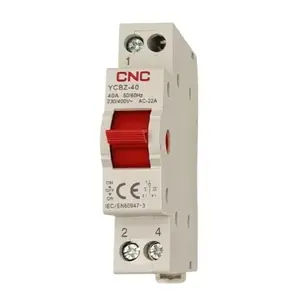 Changeover switch CNC YCBZ-40 1P 40A single-pole manual transfer switch