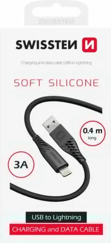 USB to Lightning cable SWISSTEN 71506518 — 0.4 m Photo 2