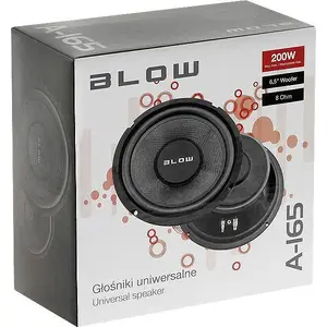 Car speaker BLOW A-165 8 Ω — 16.5 cm coaxial, 8 ohm impedance
