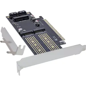 InLine 76660T Internal M.2 mSATA PCIe Adapter