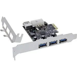 Internal Interface Card InLine 76662D PCIe Molex 4-pin USB 3.2 Gen 1