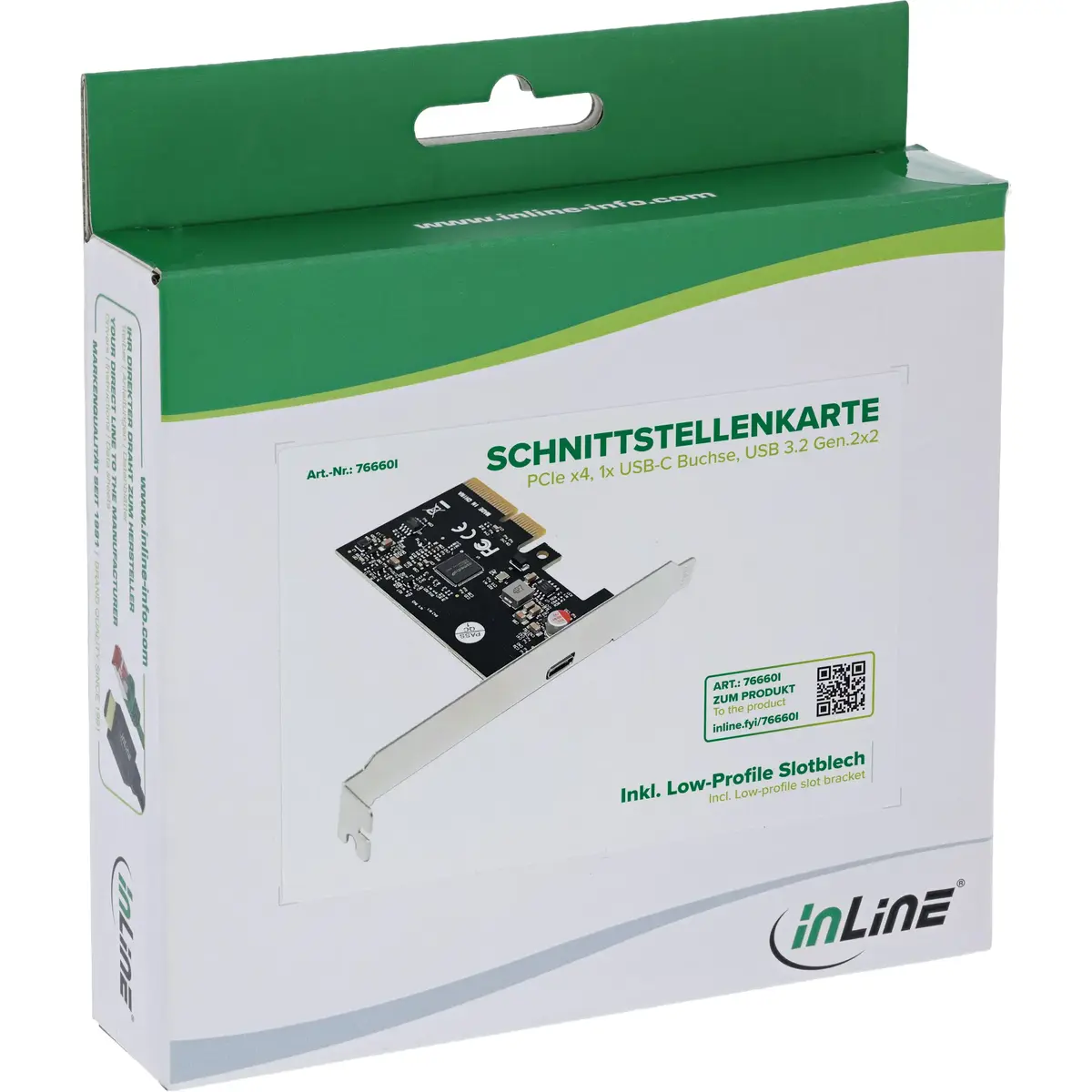 Internal USB Type-C Adapter InLine 76660I Photo 9