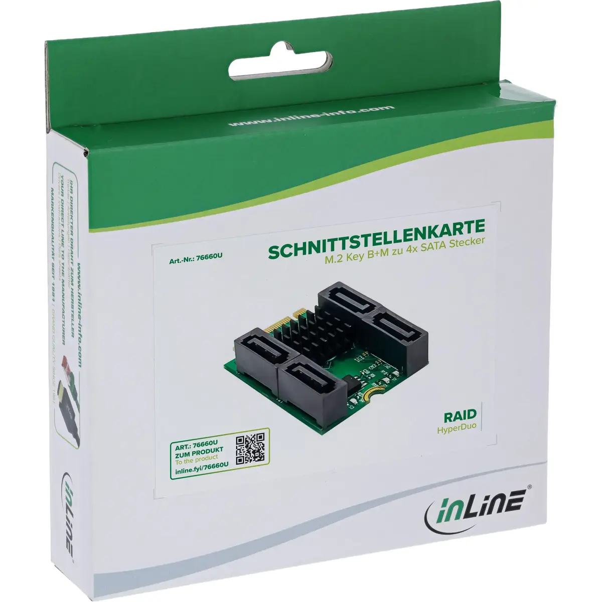 InLine 76660U Internal SATA Interface Card Photo 8