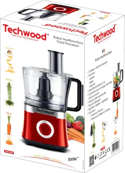 Кухонный комбайн Techwood TRO-6855 800 Вт 2 л Photo 3