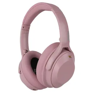 Pāri austiņas SENCOR SEP CORPORATE PINK — ANC, Bluetooth 5.3, 40 mm draiveri, IPX4, līdz 30 h darbības