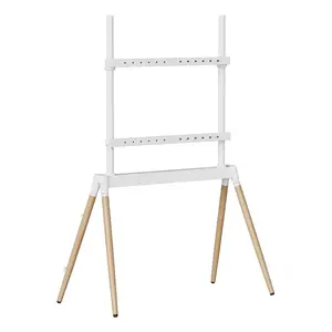 TV mount Gembird TVS-86F-01-W 2.18 m White Wood 40 kg
