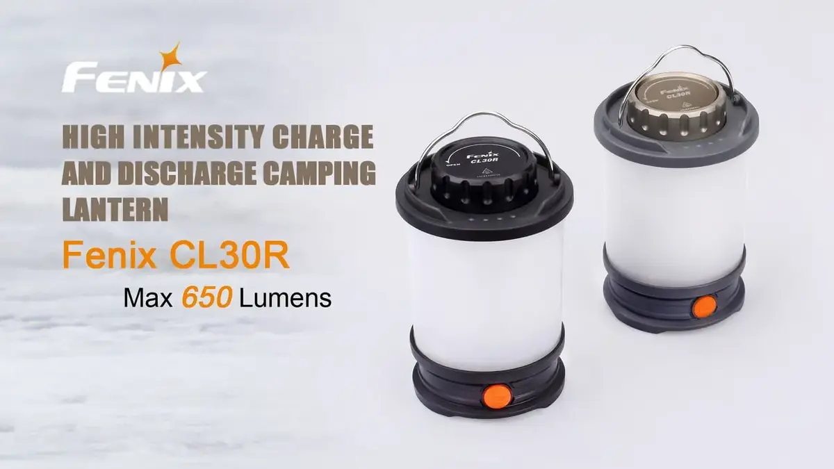 Akumulatora kempinga laterna Fenix CL30R Photo 2