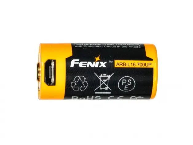 Fenix ARB-L16UP-700 16340 Li‑Ion rechargeable battery Photo 2