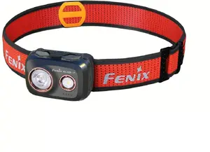 Headband flashlight Fenix HL32R-T Black Red LED Shockproof IP66