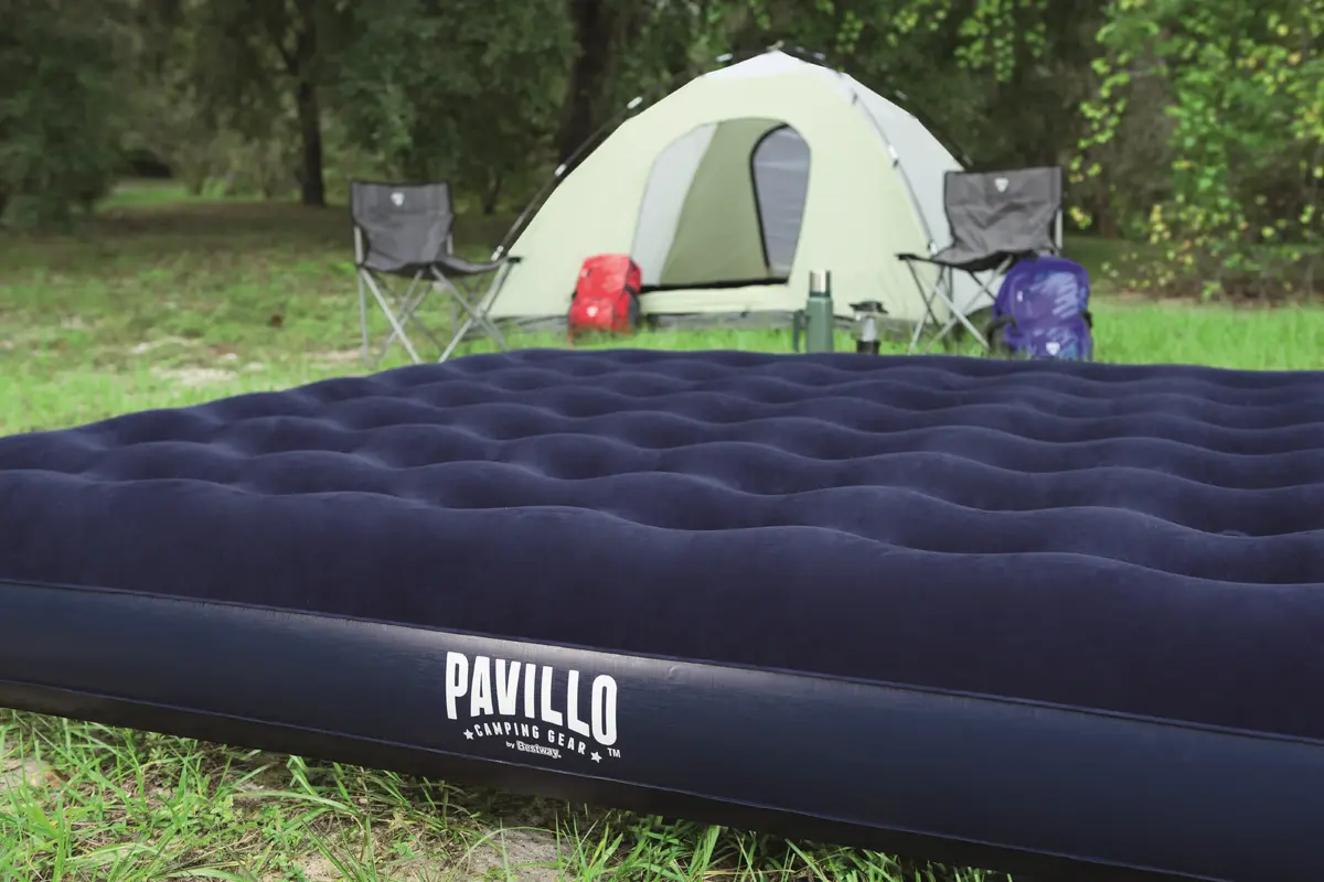 Double mattress Bestway Flocked Airbed King Photo 5