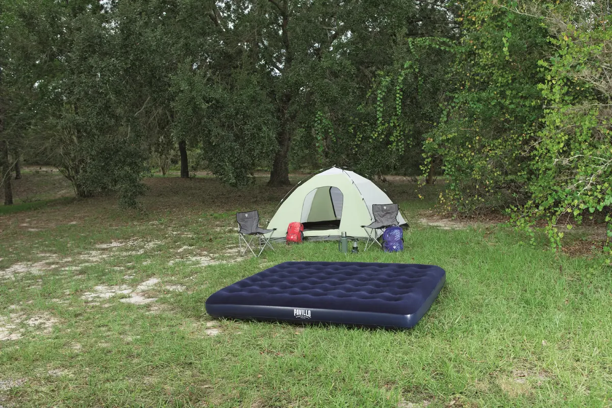 Double mattress Bestway Flocked Airbed King Photo 7