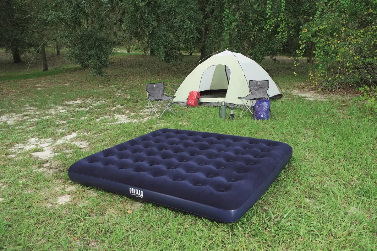Double mattress Bestway Flocked Airbed King Photo 11