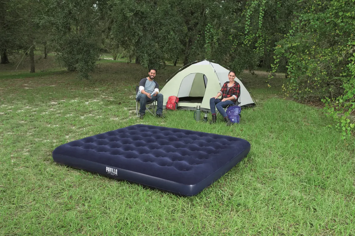 Double mattress Bestway Flocked Airbed King Photo 18