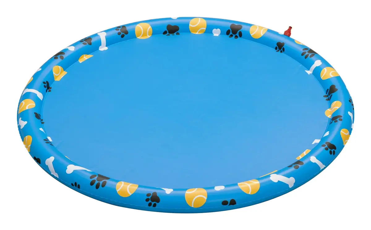 Bestway Fetchin' Fun Pet Splash Pad — round PVC pad Photo 2