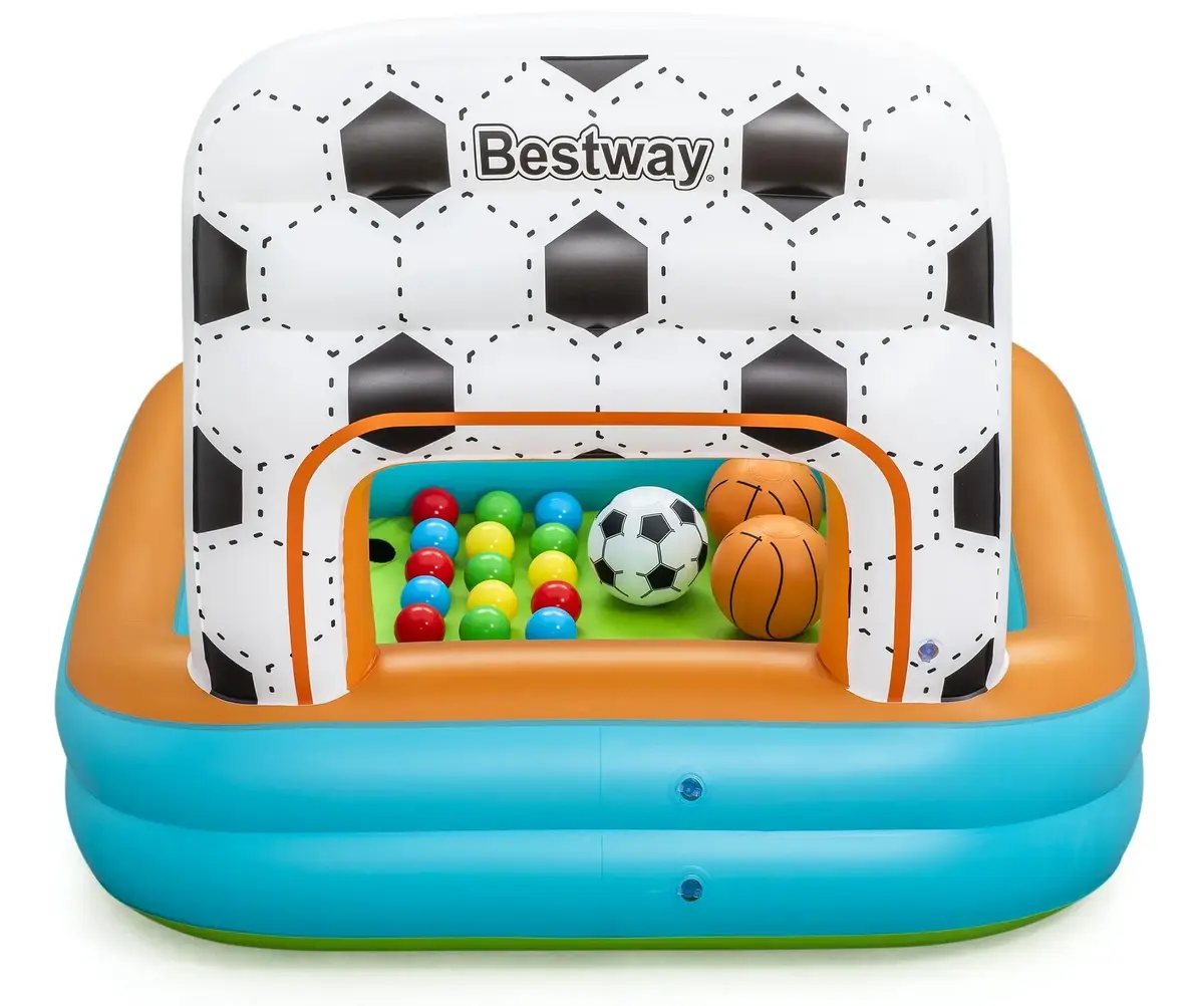 Надувной игровой центр Bestway Kick ‘N Swish 3-в-1 Photo 3