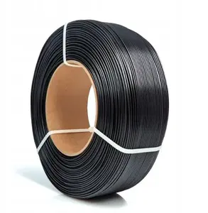 Filament PET-G black 1.75 mm 1 kg refill BrightSign