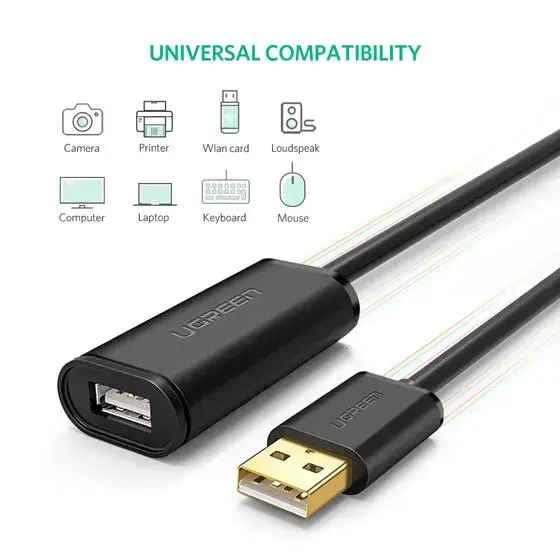 UGREEN 10324 кабель USB A–A 20 м Photo 6
