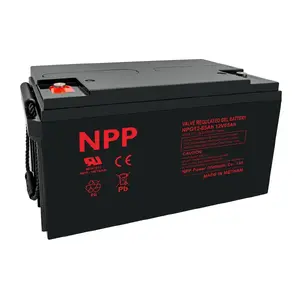 Battery 12V 65Ah Pb GEL T14 (M6) by BrightSign — 12 V 65 Ah gel lead‑acid battery with T14 (M6) terminals