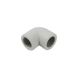 Elbow fitting Detal-met K90/20 — polypropylene (PP) 20×90 mm elbow for pipe connections