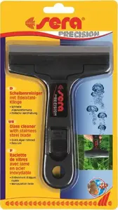 Window scraper with stainless steel blade, sera SE-08845