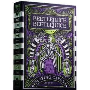 Playing cards Quint Beetlejuice Theory11 deck — Beetlejuice design, standard 52-card pack with 2 jokers