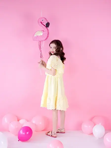 PartyDeco Pinjata Flamingo 25×55×8 cm Photo 6
