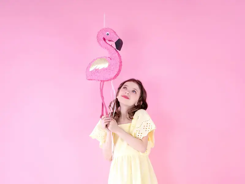 PartyDeco Pinjata Flamingo 25×55×8 cm Photo 7