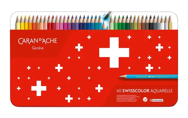 Caran d`Arche 1285.740 colored pencils — 40 pcs Photo 3