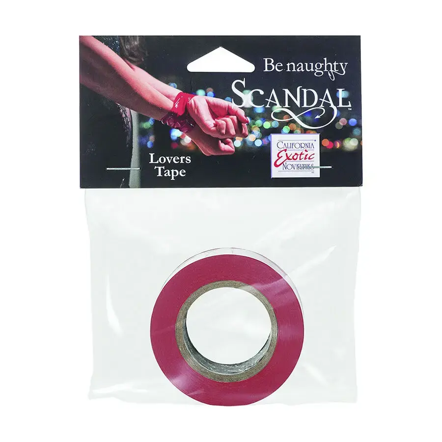 Бондажная лента CALEXOTICS SCANDAL RED BONDAGE TAPE Photo 2