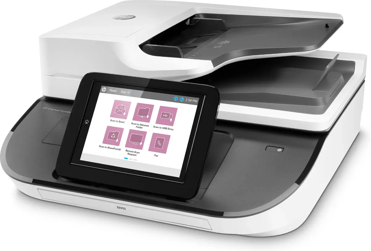 Flatbed & ADF scanner HP Digital Sender Flow 8500 fn2 Photo 3