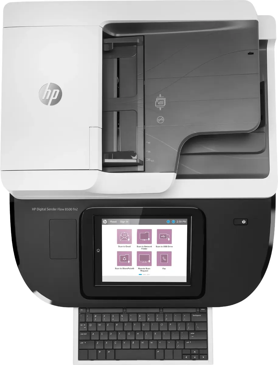 Flatbed & ADF scanner HP Digital Sender Flow 8500 fn2 Photo 8