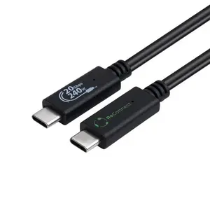 USB cable Microconnect ECO-USB3.2CC0.25 USB 3.2 Gen 2x2 0.25 m Black