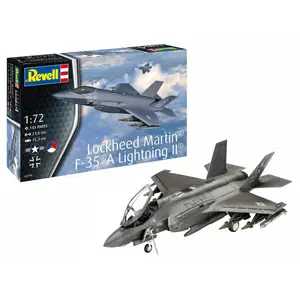 Plastic model kit REVELL Lockheed Martin F-35A Lightning II, 1:72 scale, assembly model