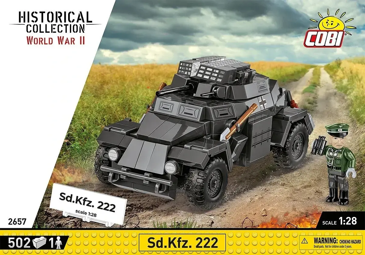 Cobi Sd.Kfz 222 būvkomplekts COBI-2657 Photo 12